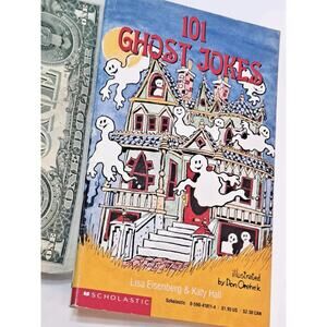 101 Ghost Jokes by Lisa Eisenberg & Katy Hall (1988 Scholastic MMPB)